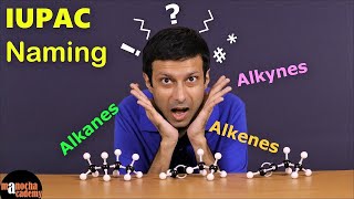 IUPAC Nomenclature  Alkanes Alkenes Alkynes [upl. by Washington]