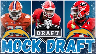 LOS ANGELES CHARGERS 2024 NFL MOCK DRAFT  POST SEASON EDITION [upl. by Zina]