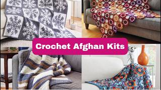 Our Favorite Crochet Afghan amp Blanket Kits MustHave Picks [upl. by Herrick494]