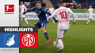 No Winner in SundayClash  Hoffenheim  Mainz 05 11  Highlights  Matchday 12 – Bundesliga 2324 [upl. by Llerrit849]