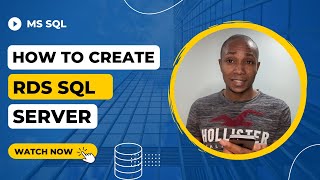 How To Create a RDS SQL Server  AWS RDS Tutorial [upl. by Samal]