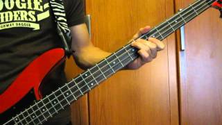 Ramones  Loudmouth Bass cover [upl. by Annanhoj]