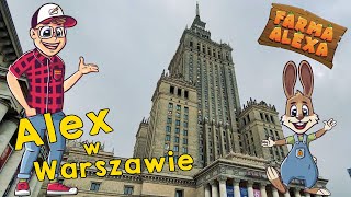 Alex w Warszawie  Zobaczcie stolicę Polski  Nauka i zabawa dla dzieci [upl. by Aural39]