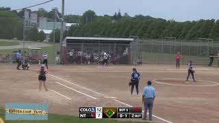 North Tama Softball vs ColoNESCO [upl. by Olinad]