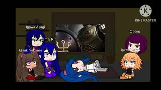 Taimanins reaccionan a tatsurou akiyama es Doom slayer [upl. by Leizar719]