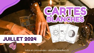 Élisabeth Médium  Cartes blanches juillet 2024 [upl. by Reuben]