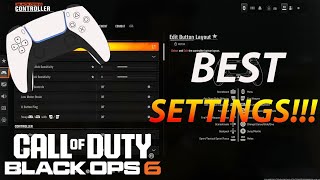 The BEST Controller Settings For BO6 [upl. by Latoya750]