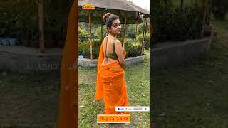 Rupsa Saha Is Back  The Queen Of Saree Fashion  Kolkata Beauty Amazing Diva Zone sareelove [upl. by Ecaidnac]