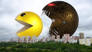 PACMAN Vs Big Monster PACMAN [upl. by Strait]