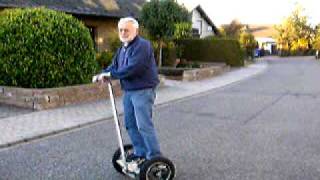 My Runner  DIY Segway clone Wheelie home made [upl. by Limaj]