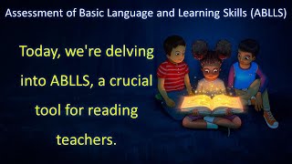 Assessment of Basic Language and Learning Skills ABLLS [upl. by Annadroj116]