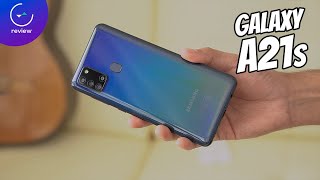 Samsung Galaxy A21s  Review en español [upl. by Eidna224]