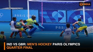 IND vs GBR Mens Hockey Paris Olympics quarter final  DD India [upl. by Eemia]