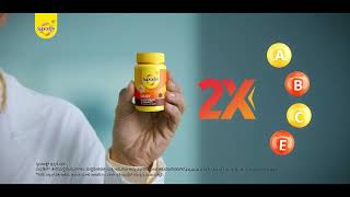 Supradyn Daily Bottle  2X Vitamins 2X Energy  Kannada  20 Secs [upl. by Ocisnarf]