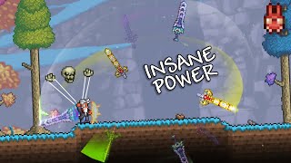 The ULTIMATE SWORD in Terrraria  THE ZENITH Terraria Master Mode Lets Play 30 [upl. by Blayze]