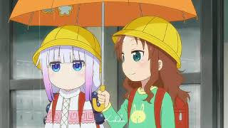 Kanna and Saikawa Walking in the Rain☔ Kanna and Saikawa Moments [upl. by Henderson40]