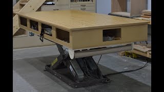 A Modern Cabinet Makers Bench For Woodworking amp Carpentry [upl. by Phalan139]