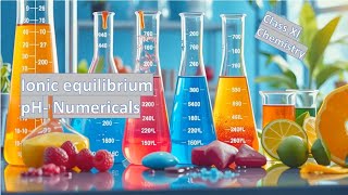 pH Numericals Class XI  Ionic Equilibrium Part 8  Chemistry  Krishna Education Center [upl. by Otrebile508]