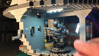 Lightailing Lego Death Star  Part 3 [upl. by Nilkcaj941]