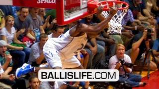 LeBron James amp Tyreke Evans Steal The Show In Philly Vs Melo League Game Top 10 Plays [upl. by Lanuk]