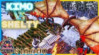 Age Of Mythology Retold Kimo Vs Shelty 10000 WOLO Qualifier [upl. by Greabe223]