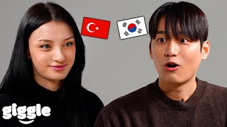 Is Every Turkish Girl So Beautiful Like You Koreans Meet Turkish Girl For the First Time [upl. by Lishe]