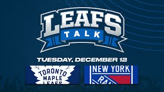 Maple Leafs vs Rangers LIVE Post Game Reaction  Leafs Talk [upl. by Renraw228]