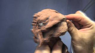 alien bust sculpture by Roquelaine cyril part 1 [upl. by Pinzler]