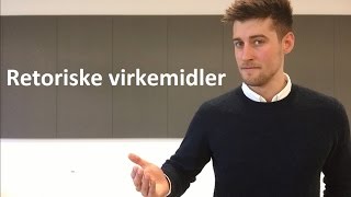 Retorik og argumentation  retoriske virkemidler [upl. by Chuu]