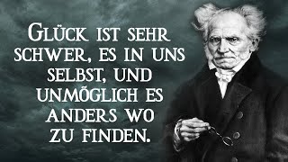 Brillante Zitate von Arthur Schopenhauer  Philosophische Weisheit [upl. by Riobard745]