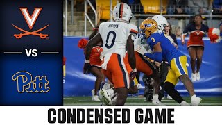 Virginia vs Pitt Condensed Game  2024 ACC Football [upl. by Yllime35]