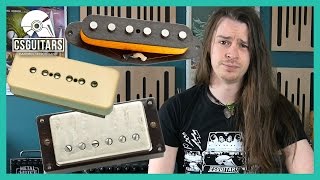 Single Coil vs P90 vs Humbucker Whats The Difference [upl. by Nezah18]