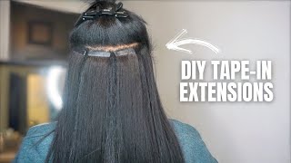 HOW TO WASH STYLE MAINTAIN HAIR EXTENSIONS [upl. by Joby]