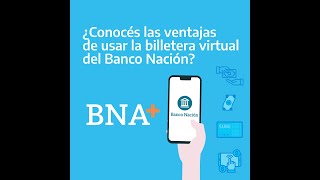 MIRÁ CÓMO USAR LA BILLETERA VIRTUAL DEL BANCO NACIÓN [upl. by Elleivap]