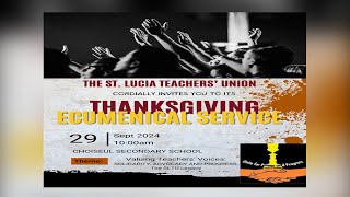 SLTU Ecumenical Service  Choiseul Secondary School  29th September 2024 [upl. by Scrivenor885]