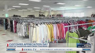 Salvation Army celebrates Customer Appreciation Day [upl. by Nivej972]