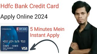 Hdfc Bank Credit Card Apply Online 2024 Hdfc Bank Credit Card Apply Online HDFC Bank [upl. by Pooi]