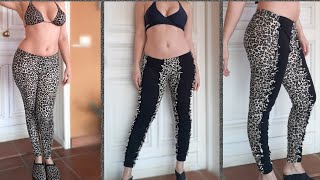 Come allargare e stringere un leggings senza cucire  How to enlarge leggings without sewing  DIY [upl. by Rea]