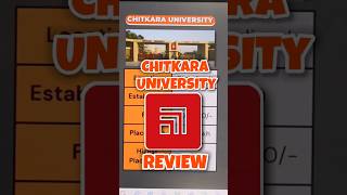 Chitkara University Review  chitkara university chandigarh review  chitkarauniversity [upl. by Alexandria62]