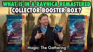 What Is In A Ravnica Remastered Collector Booster Box  Magic The Gathering Pack Openings [upl. by Yennek147]