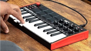 AKAI Professional MPK Mini MK3 25 Key USB MIDI Keyboard Controller Review Great Keyboard [upl. by Airdnahc]