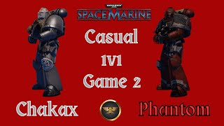 Space Marine Retributors 1v1 w Phantom  151124  Round 2 [upl. by Irallih]