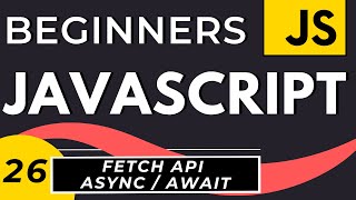 Callbacks Promises Async Await  JavaScript Fetch API Explained [upl. by Haliek]