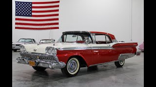 1959 Ford Fairlane 500 Skyliner  Walk Around [upl. by Jillana]