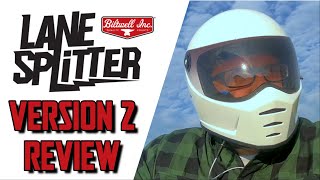 Biltwell Lane Splitter Helmet Review  Version 2 [upl. by Atiroc346]