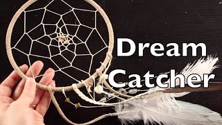 DIY Dreamcatcher  How To Make A Dream Catcher Tutorial [upl. by Freud]