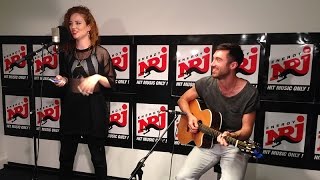 Jess Glynne  right here  live and acoustic  ENERGY [upl. by Haelam]