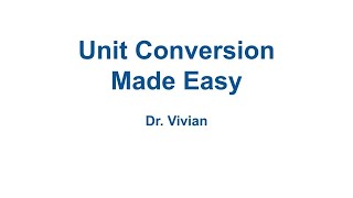 Chemistry Honors  Unit Conversion Between Two Prefixed Units [upl. by Dikmen]