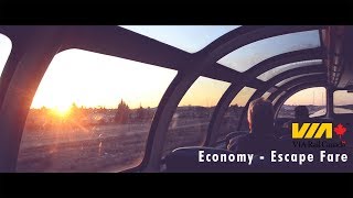 88 hours in TRAIN🔥 EDMONTON TO TORONTO Via Rail Economy [upl. by Anaira398]