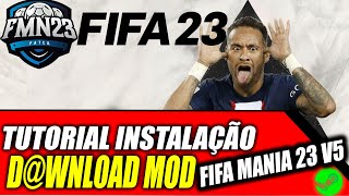 FIFA 23 STEAM VERDE  FIFAMANIA V5 COMO INSTALAR  DOWNLOAD MOD [upl. by Benito767]